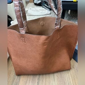 Nordstrom Faux Leather Tote NWT